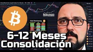 Bitcoin  Proxima Consolidación de 6 a 12 Meses + CriptoNoticias !!