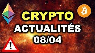 ACTUALITES CRYPTOMONNAIES 08/04 - POLYGON BINANCE METAVERSE BITCOIN