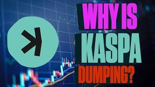 Why is Kaspa Dumping?