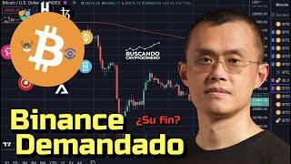 Bitcoin  Binance DEMANDADO Que tan malo es? + Criptonoticias + Altcoins !!