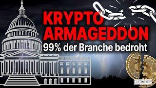 US-Krypto-Armageddon: Die unmittelbare Bedrohung für 99% der Branche.