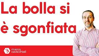 La bolla è scoppiata. Ora si torna alla normalità.