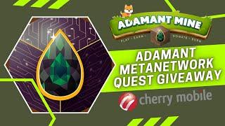ADAMANT METANETWORK  - PINOY OWNED CRYPTO PLATFORM | LIBRENG QUESTS GIVEAWAYS